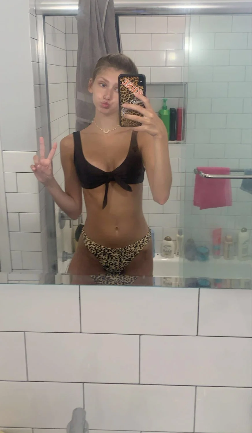 Blonde teen slut tight skinny bitch (2) 18+ image 4
