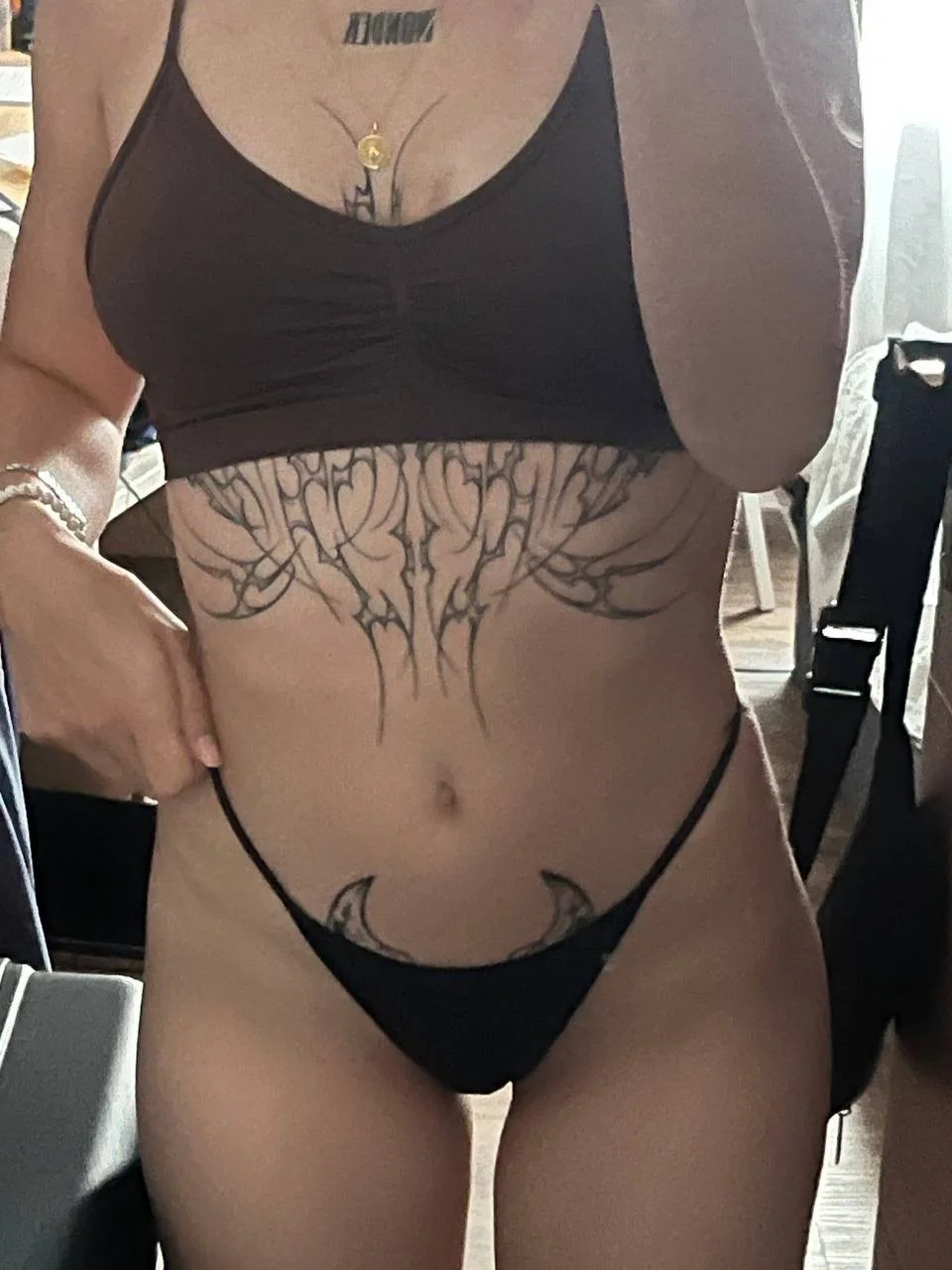 French sexy tattoed altgirl image 5