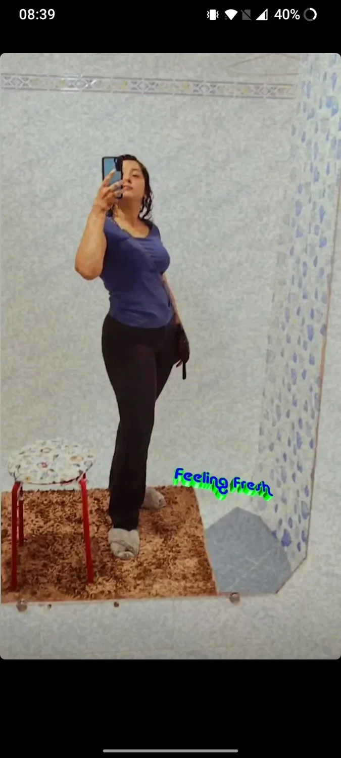 Indian babe Sakina Mehta shows off her curvy body and perfect tits image 12