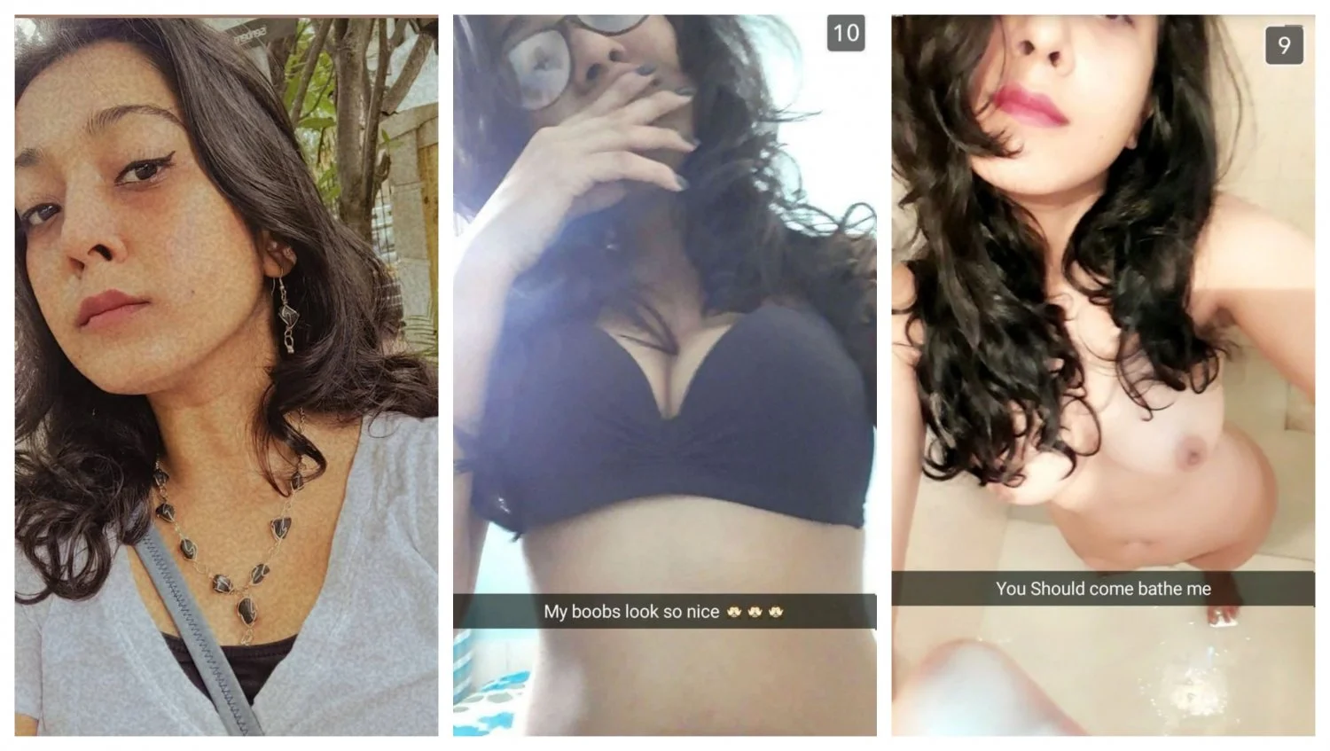 Indian babe Sakina Mehta shows off her curvy body and perfect tits image 17