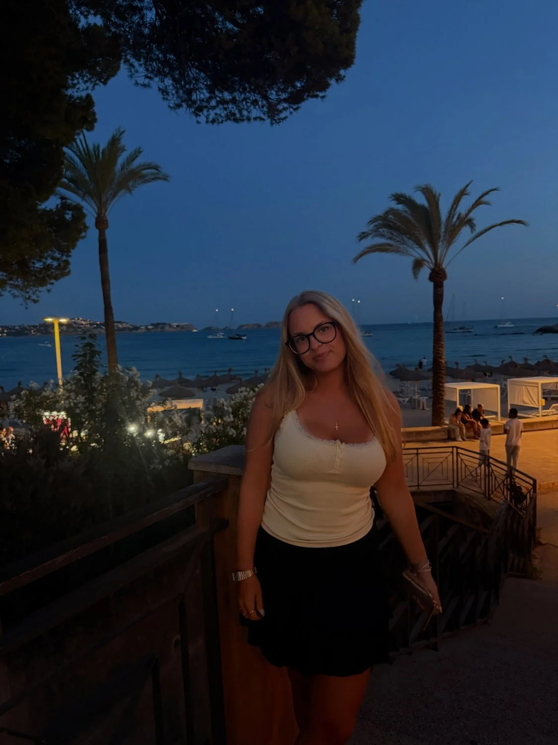 German teen slut with huge tits is on vacation image 7