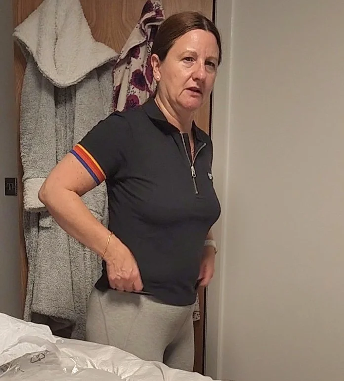 Choose a pic of this mature chubby wife & I'll add the video of her flashing her little tits image 6