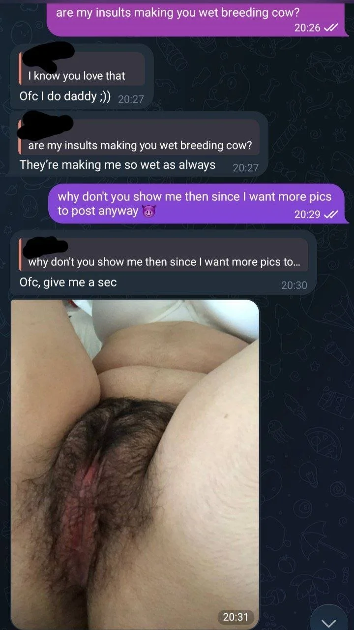 Telegram retarded breeding cow main image