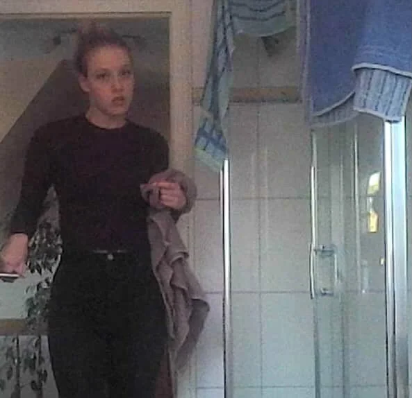 Baerly Legal Teen Sister Nina Gets Spied On While Showering By Her Brother (Updated) image 2