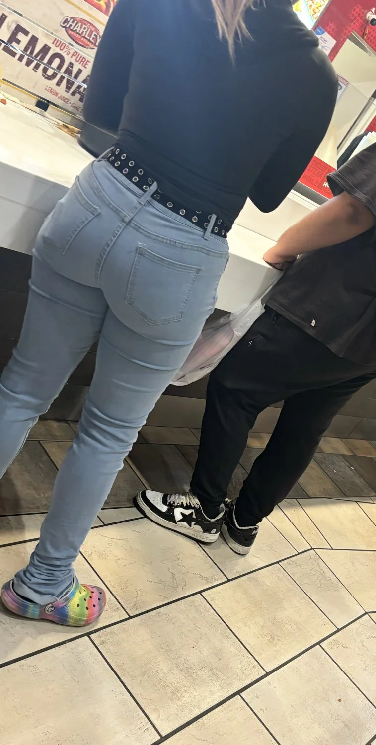 Cuffed butt in jeans image 11