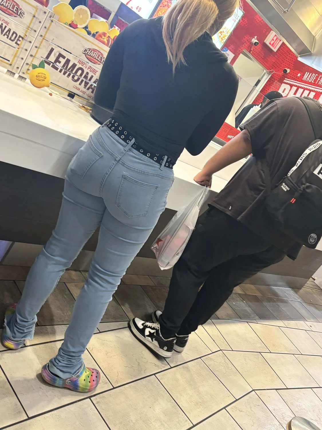 Cuffed butt in jeans image 15