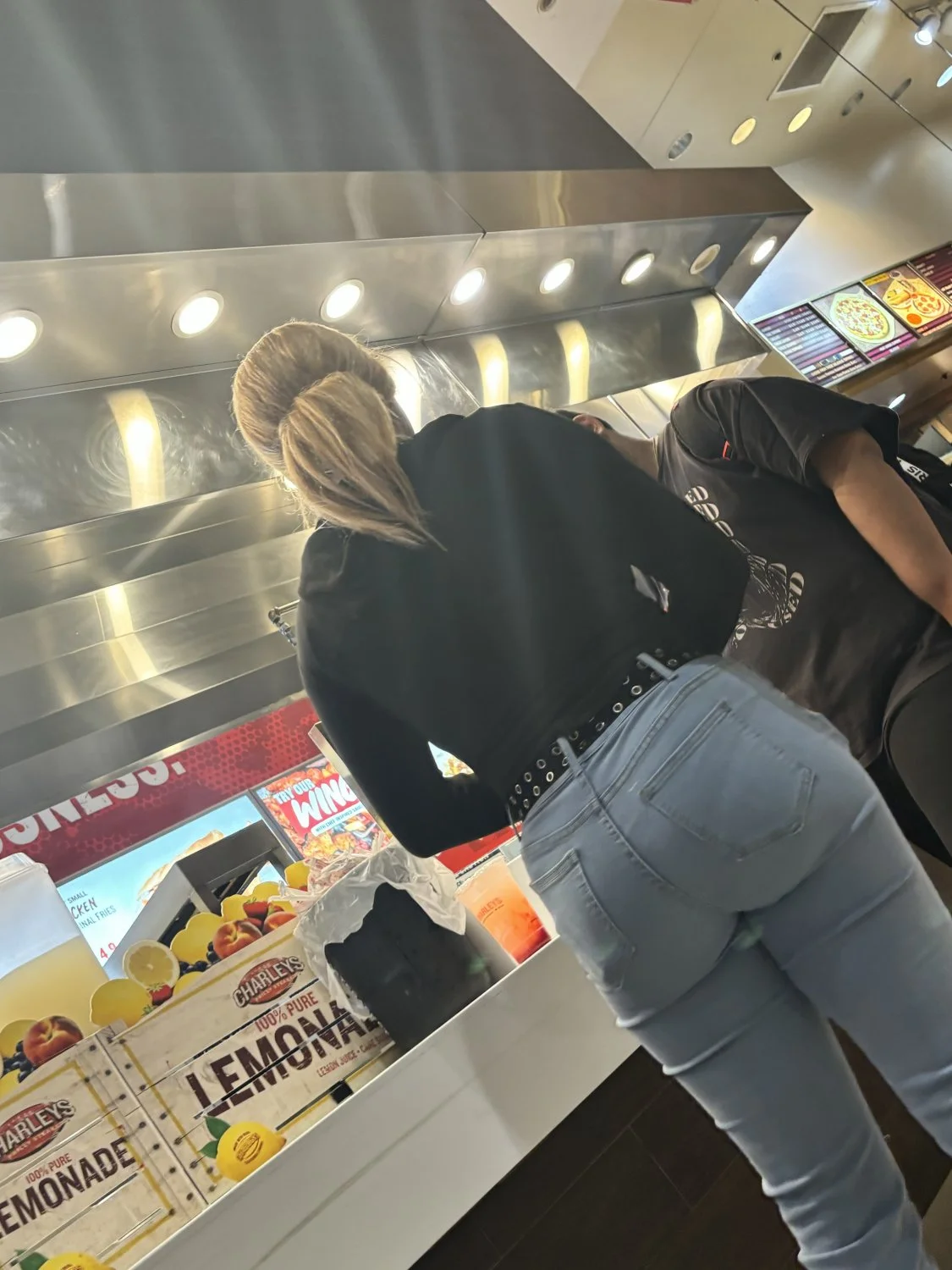 Cuffed butt in jeans image 17