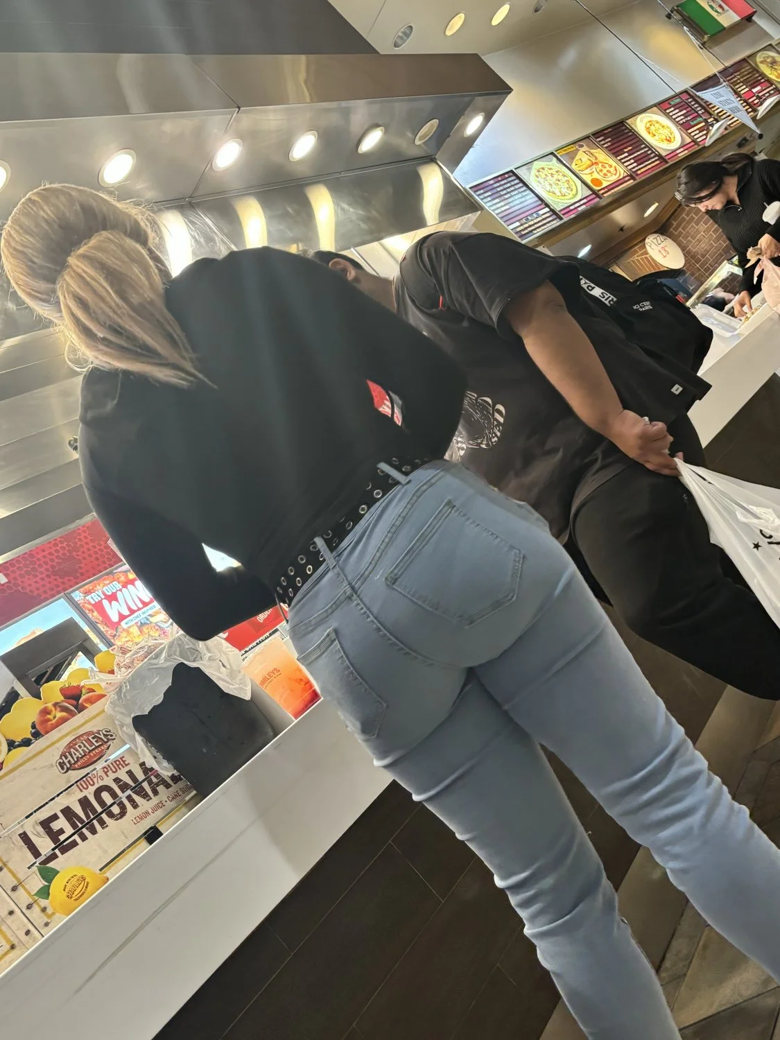 Cuffed butt in jeans image 18