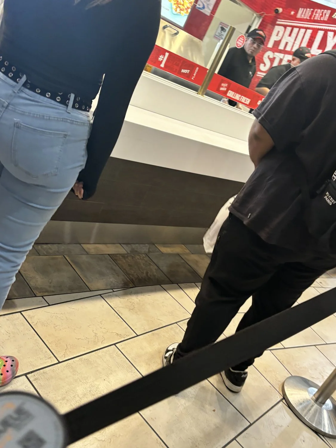 Cuffed butt in jeans image 21