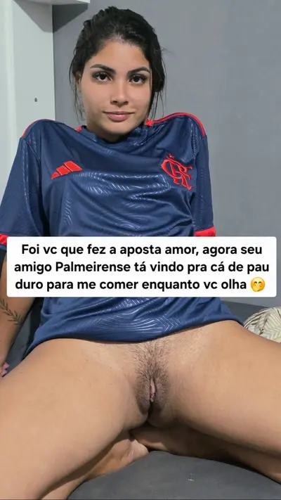 A Aposta de futebol valendo a buceta da esposa 🤘🤭 cover image