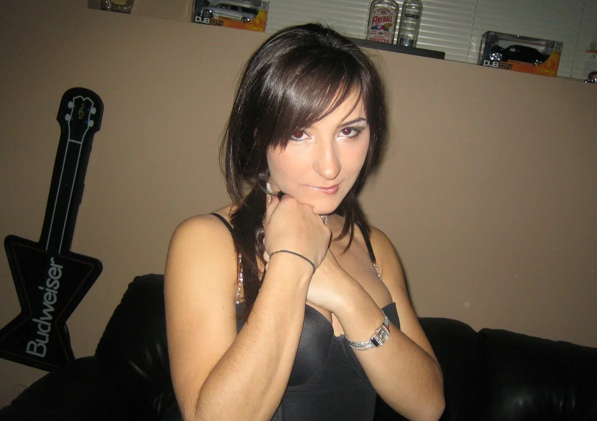 Black haired cutie loves cock image 9
